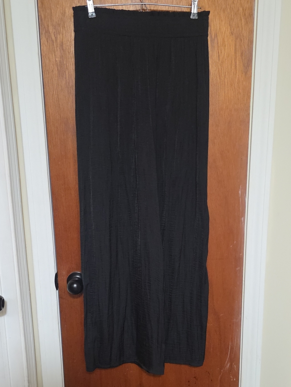 Rachel Zoe Black Wide-Leg Pants